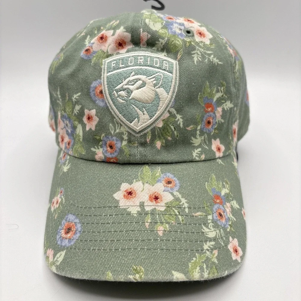 Florida Panthers 47 Brand Womens Hat Cap Strap Back Floral Print Flowers NHL NEW